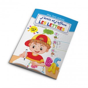 Cahier d'écriture effaçable A4 Lettres Français