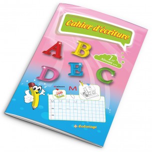Cahier d'écriture premier niveau Français A5