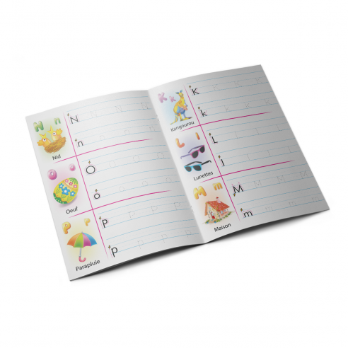 Cahier d'écriture Français effaçable - A5