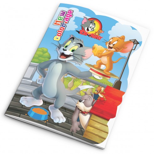 Cahier de coloriage dessins animés Tom et Jerry