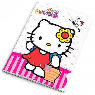 Cahier de coloriage dessins animés Hello Kitty