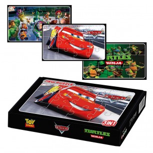 Cars - Toy Story - Ninja Turtles