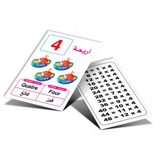 Boite cartes des chiffres 2