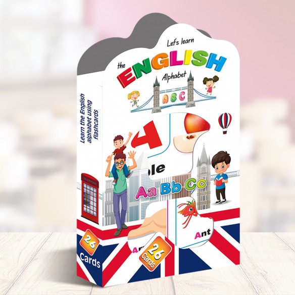 Boite cartes alphabets Anglais