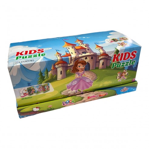 Pack Kids Puzzle - Fillettes